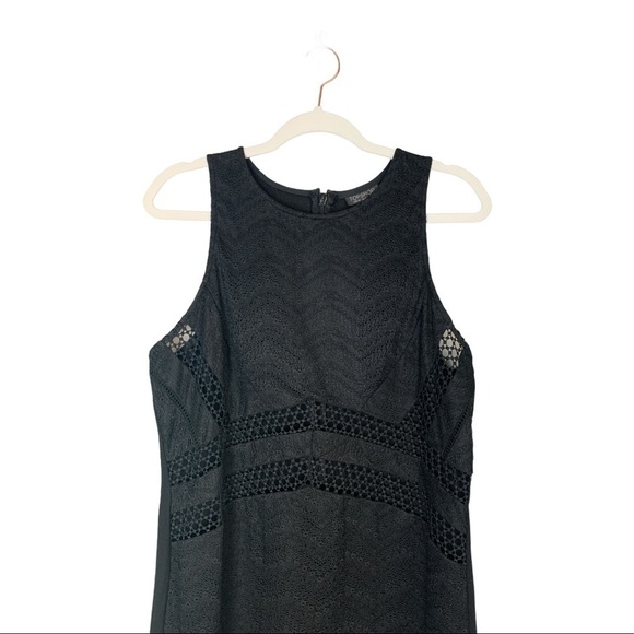 TOPSHOP Women’s Black Crochet Dress 12 - Picture 2 of 7